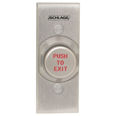 Schlage Electronics Schlage Electronics 630 Series, Pushbutton, Satin Chrome 631AL EX DP NS